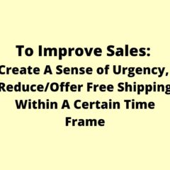 How To Improve Sales