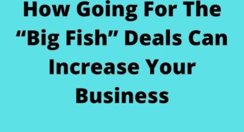 How Going For The “Big Fish” Deals Can Increase Your Business