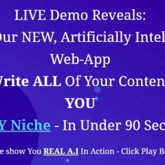Content Generation In Seconds With New AI Tool For Any Niche