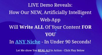 Content Generation In Seconds With New AI Tool For Any Niche