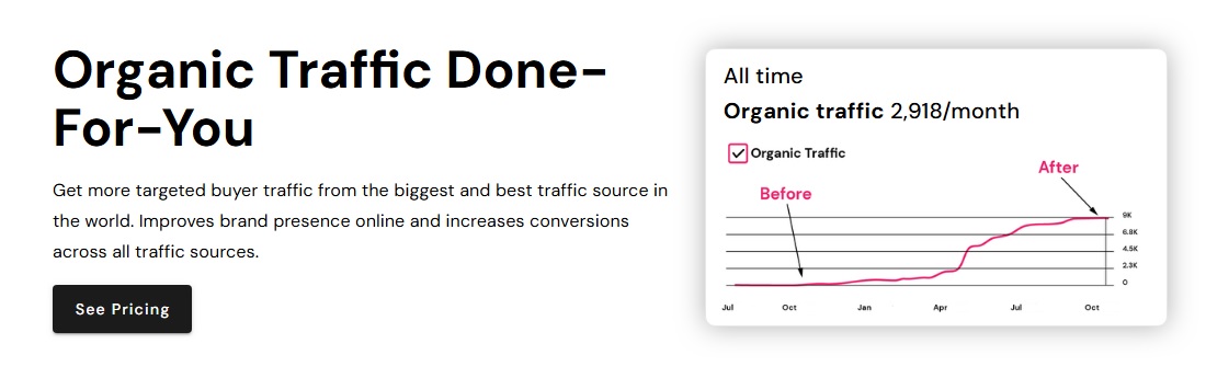 Organic Traffic Done For You - AgencyservicesGRP.com